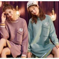 唐狮秋冬款女连衣裙中长款毛衣裙HelloKitty韩版甜美学生裙