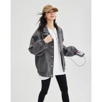 【格雷系风外套】防风保暖立领酷女孩廓形感...