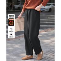 【基础深灰休闲裤】2024冬款腰头抽橡筋...