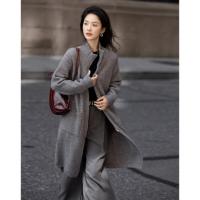 【高领毛衣开衫】2024冬款都市松弛感插...