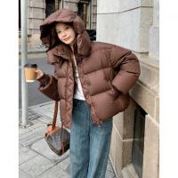 【云朵泡芙】2025冬复古连帽棉服外套加...