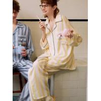 Gukoo果壳情侣长袖睡衣春秋新款史努比天丝女款家居服套装A