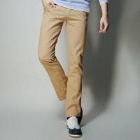 春装 唐狮正品男腰里衬织带修身直筒休闲长...